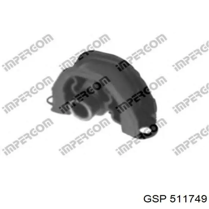 Подушка (опора) двигателя, левая передняя RBI O10292FL