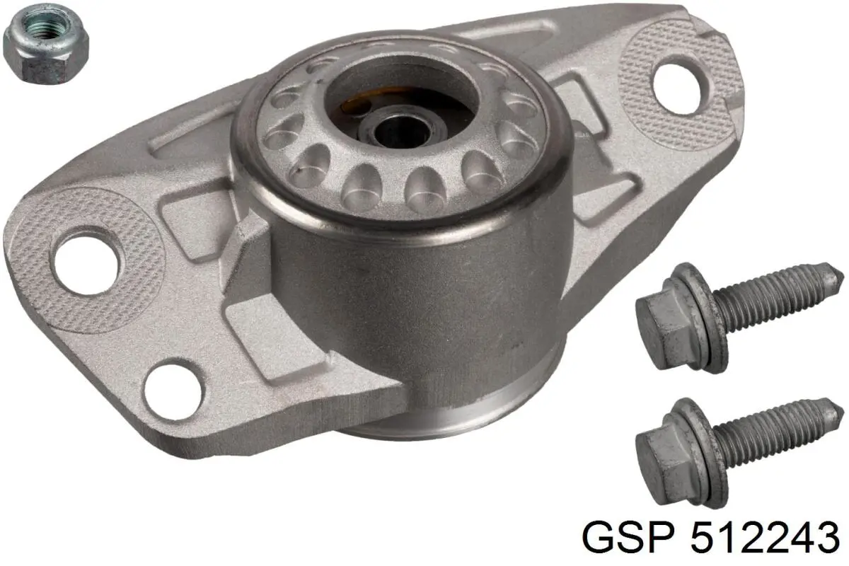 Soporte amortiguador trasero 512243 GSP