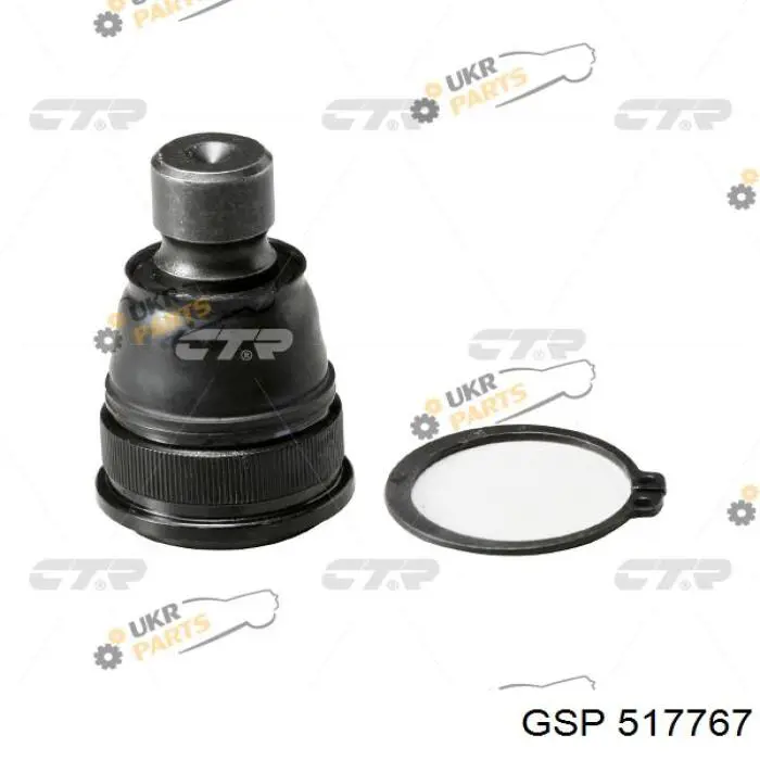 Compre 517767 GSP Bloco silencioso dianteiro do braço oscilante inferior