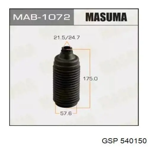 540150 GSP