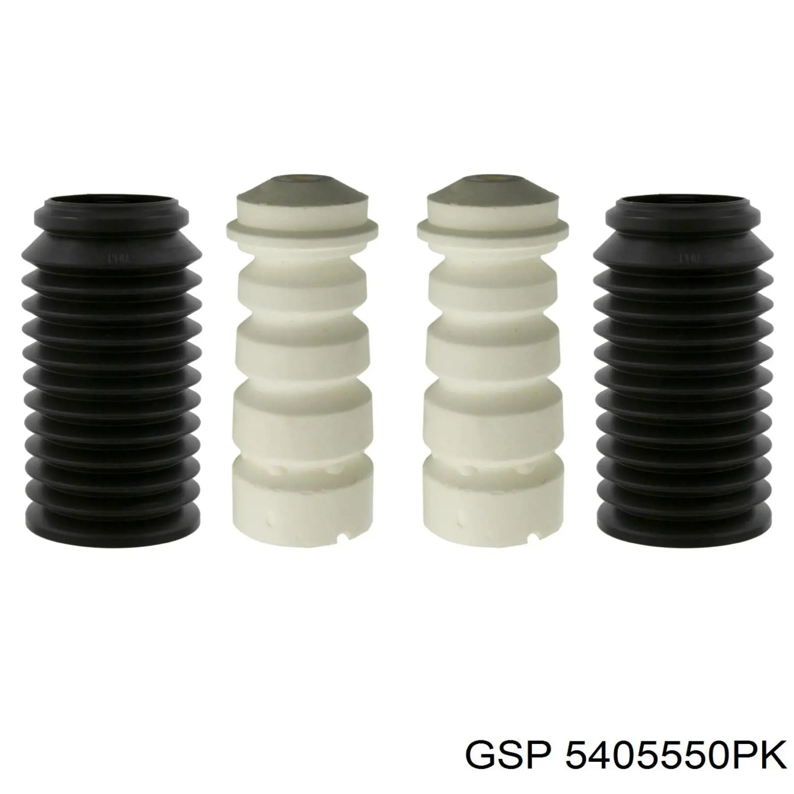 5405550PK GSP pára-choque (grade de proteção de amortecedor traseiro + bota de proteção)