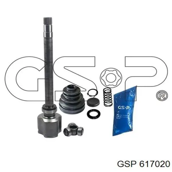 Купить 0024289 GKN-Spidan Шарнир угловых скоростей передний правый
