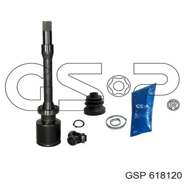 Шарнир привода внутренний GSP 618120 цена, от 36.20 USD