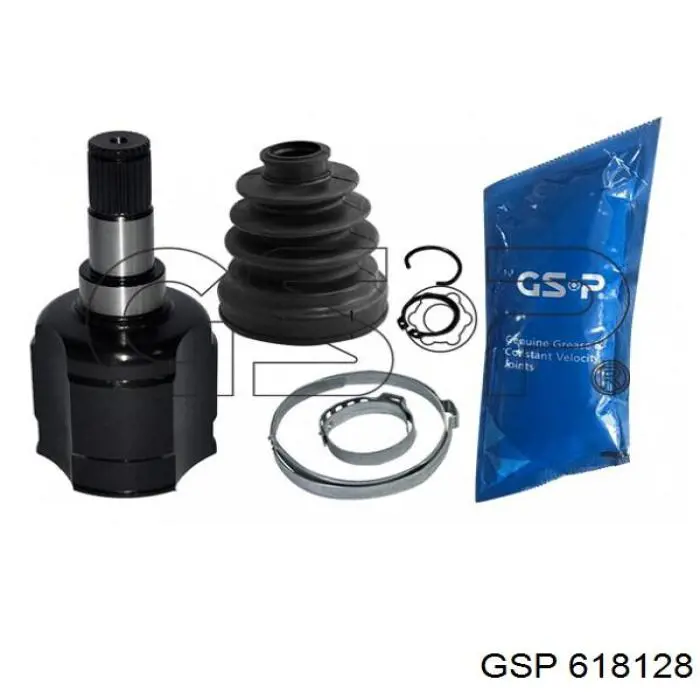 Шарнир угловых скоростей передний левый GSP 618128 цена, от 32.06 USD