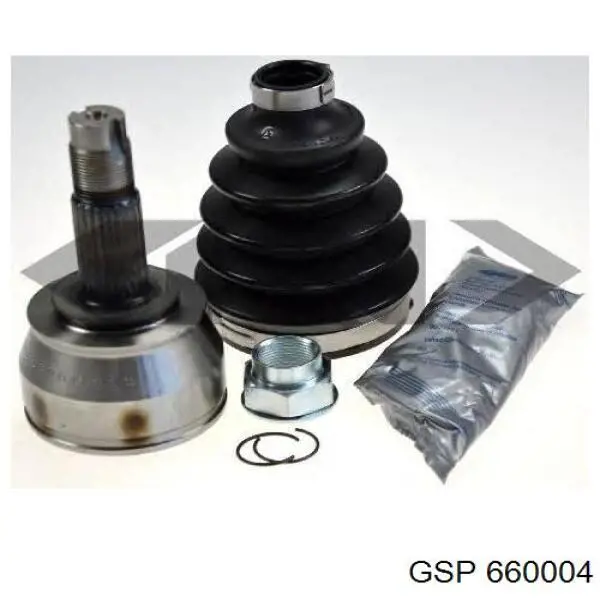 Шарнир угловых скоростей передний левый GSP 660004 цена, от 22.82 USD