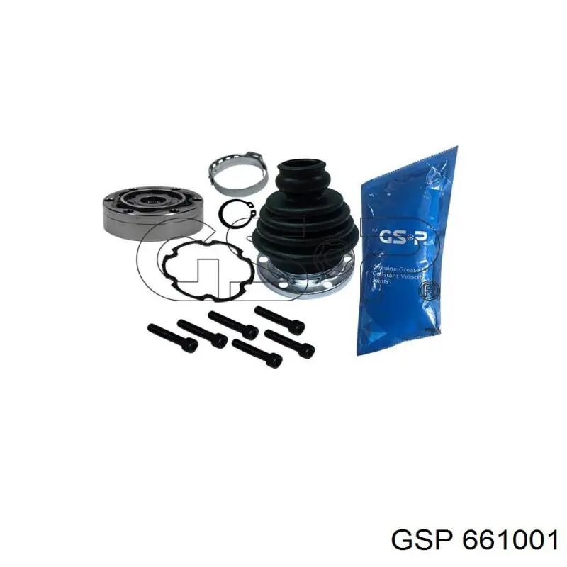 Шарнир угловых скоростей внутренний передний GSP 661001 цена, от 28.15 USD