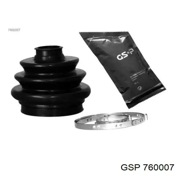 760007 GSP bota de proteção interna de junta homocinética do semieixo dianteiro