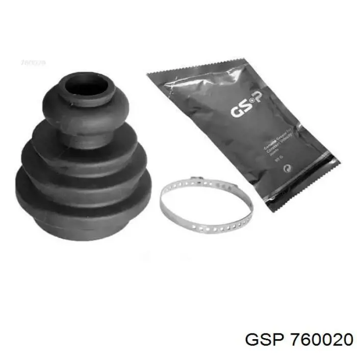 Пыльник шарнира угловых скоростей внутренний передний GSP 760020 цена, от 5.07 USD