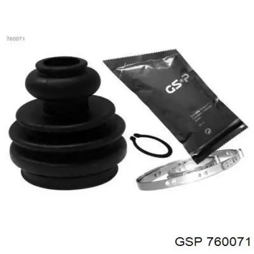 Пыльник шарнира угловых скоростей внутренний передний GSP 760071 цена, от 5.69 USD