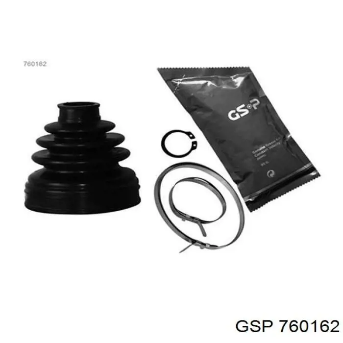 Пыльник шарнира угловых скоростей внутренний передний GSP 760162 цена, от 6.96 USD