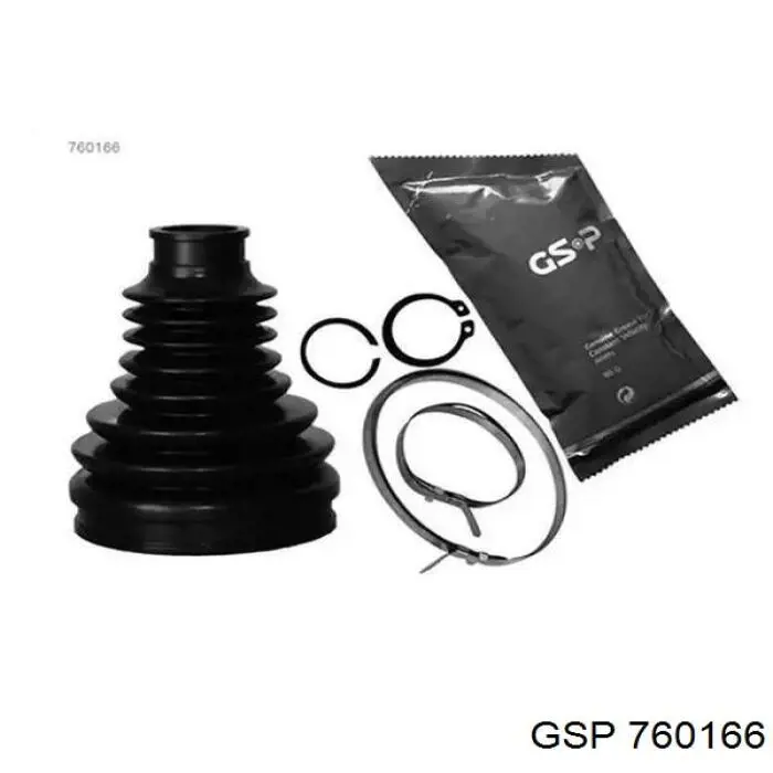 760166 GSP bota de proteção interna de junta homocinética do semieixo dianteiro