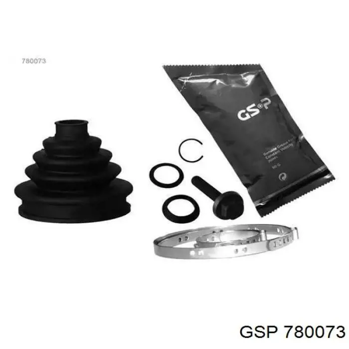 780073 GSP bota de proteção externa de junta homocinética do semieixo dianteiro