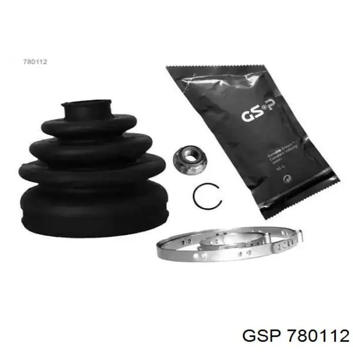 780112 GSP bota de proteção externa de junta homocinética do semieixo dianteiro