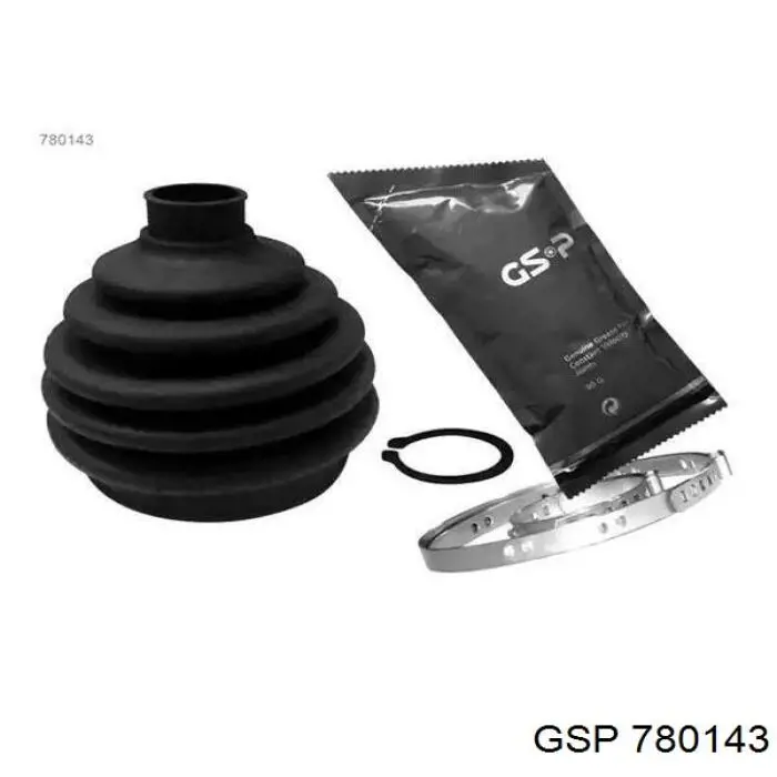 780143 GSP bota de proteção externa de junta homocinética do semieixo dianteiro