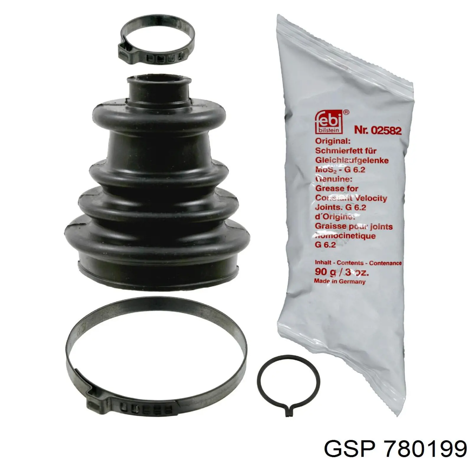 Чехол шруса GKN-Spidan 0026000 цена, от 6.78 USD