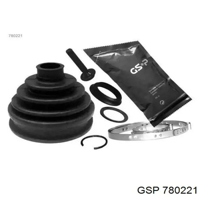 780221 GSP bota de proteção externa de junta homocinética do semieixo dianteiro