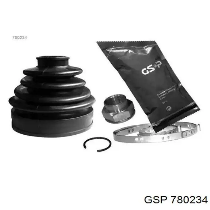 780234 GSP bota de proteção externa de junta homocinética do semieixo dianteiro