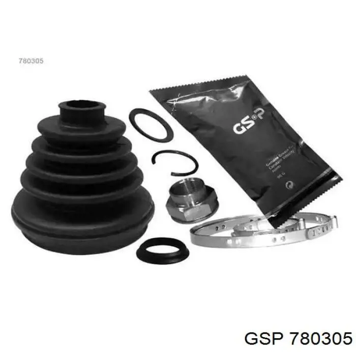 780305 GSP bota de proteção externa de junta homocinética do semieixo dianteiro