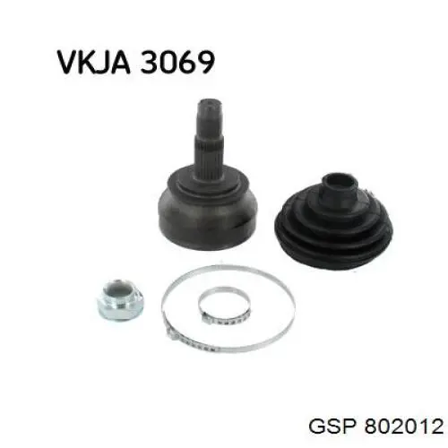 0071781907 Fiat/Alfa/Lancia Наружная граната