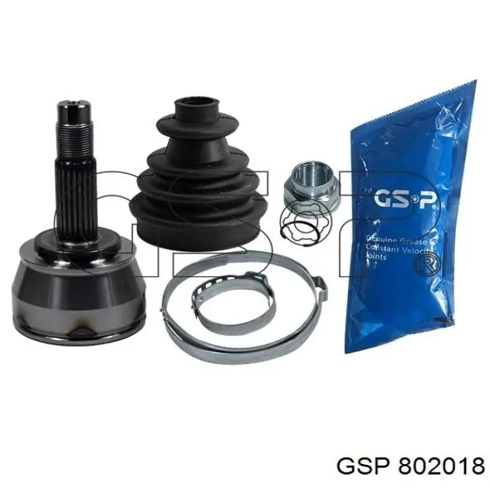 ШРУС наружный передний 0022203 GKN-Spidan