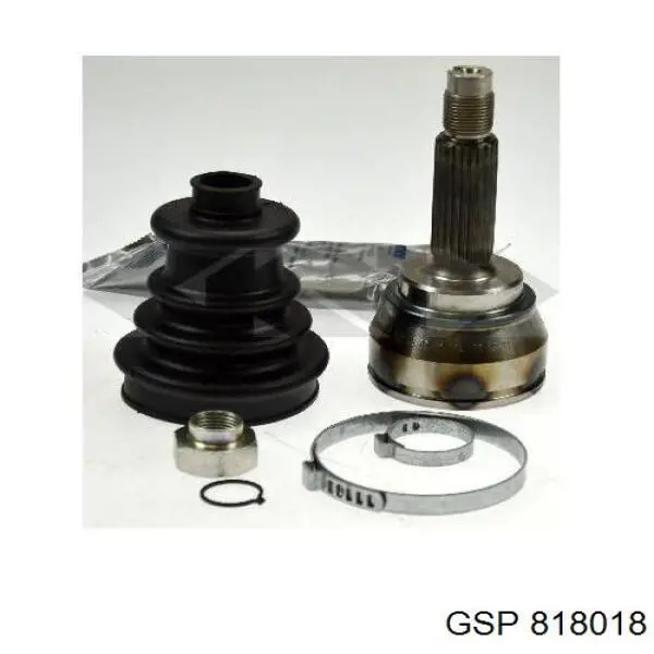 ШРУС наружный GKN-Spidan 0021751