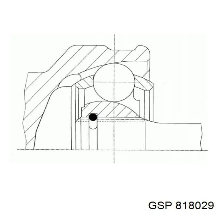 Купить 818029 GSP Внешняя граната