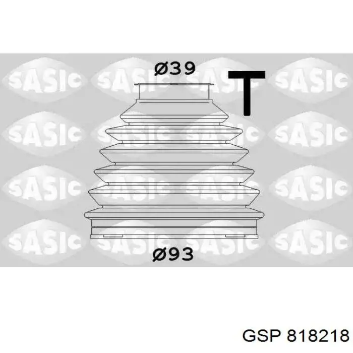 ШРУС наружный передний 818218 GSP