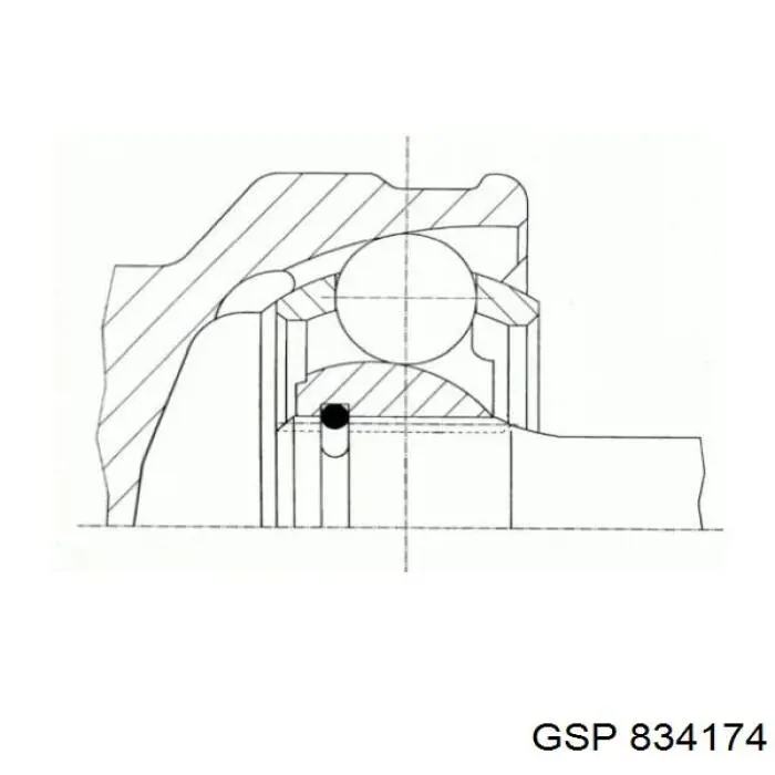 Граната колесная GSP 834174 цена, от 30.15 USD