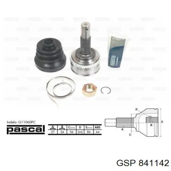 ШРУС наружный Magneti Marelli TOJ0207