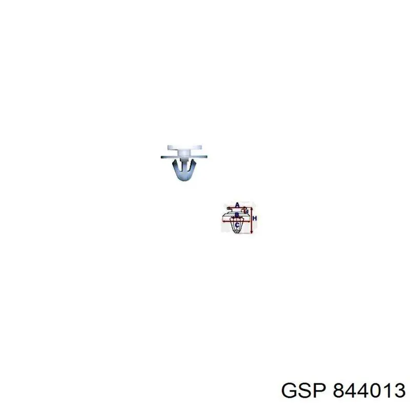 ШРУС наружный GSP 844013