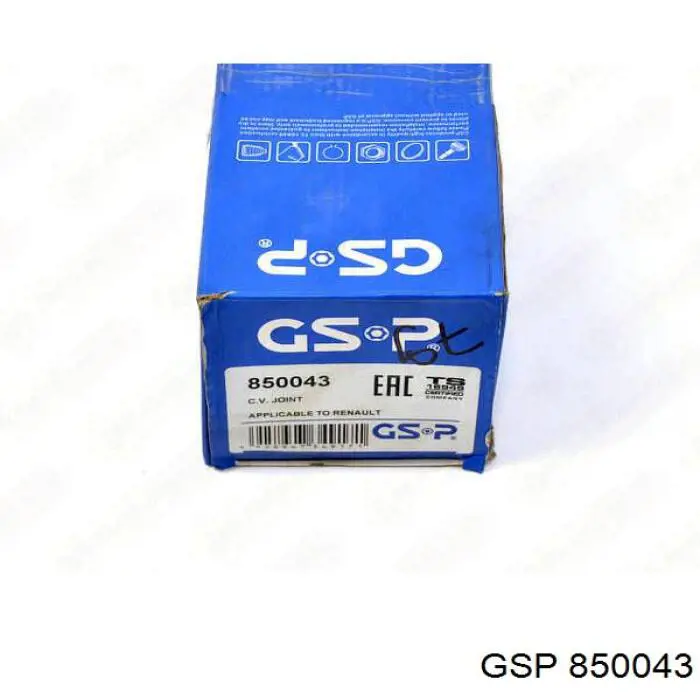 ШРУС наружный передний 850043 GSP
