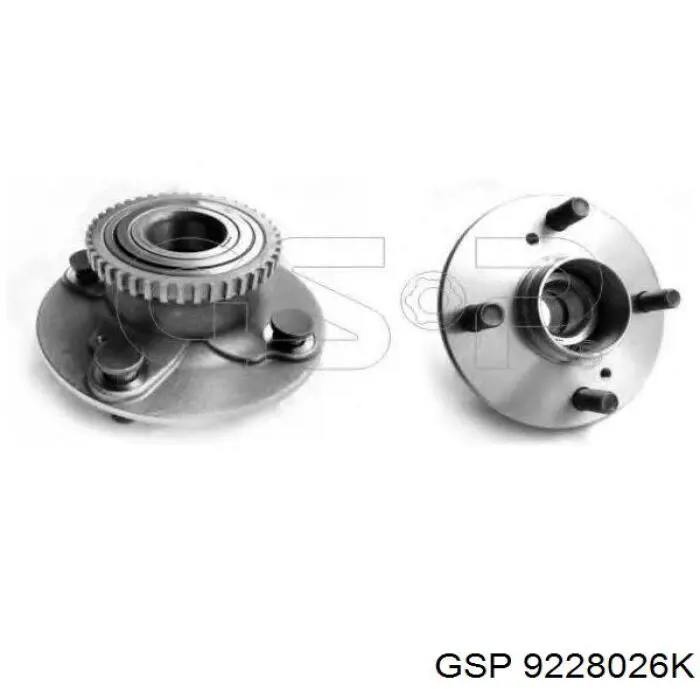 Купить 9228026K GSP Задняя шпиндель