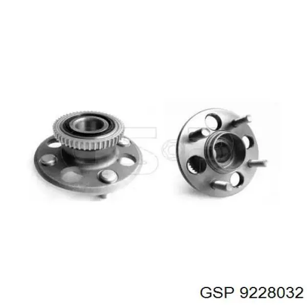 Ступицы задних колес GSP 9228032 цена, от 32.55 USD