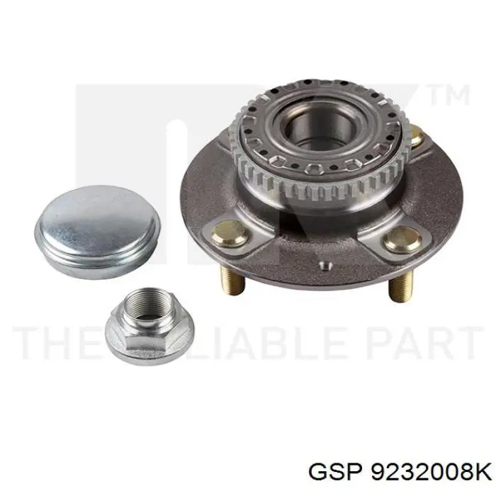 Ступицы задних колес GSP 9232008K цена, от 35.71 USD