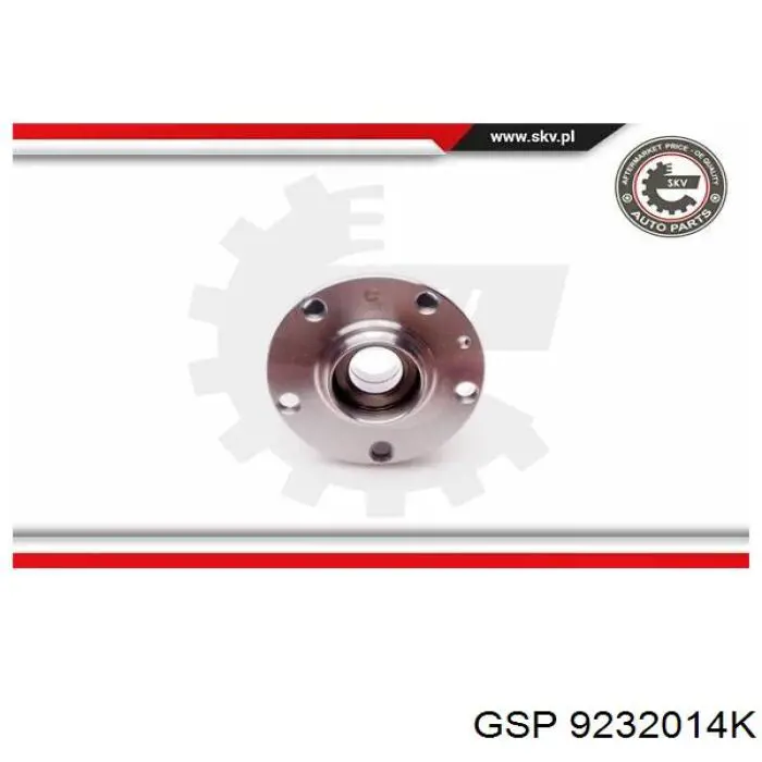 Ступицы задних колес GSP 9232014K цена, от 40.68 USD