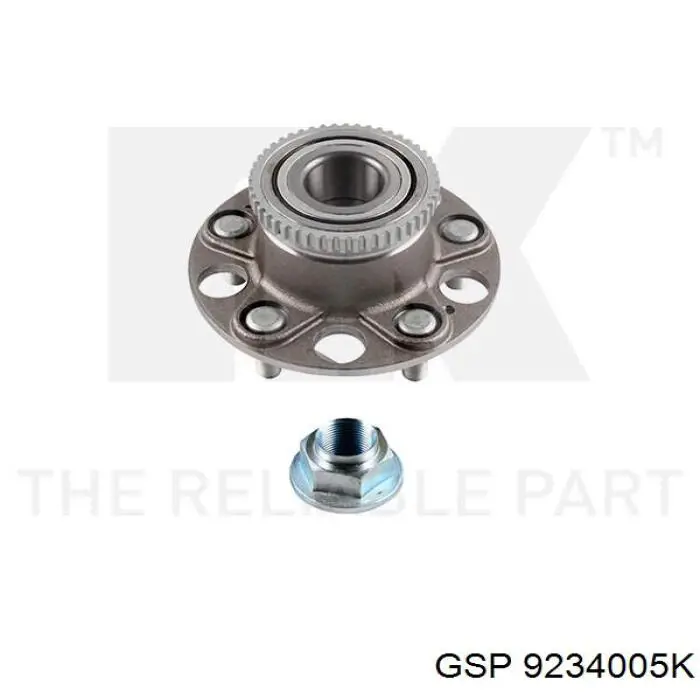 Ступицы задних колес GSP 9234005K цена, от 44.54 USD