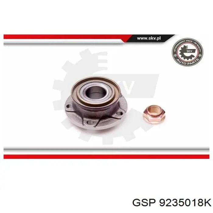 Задний подшипник GSP 9235018K