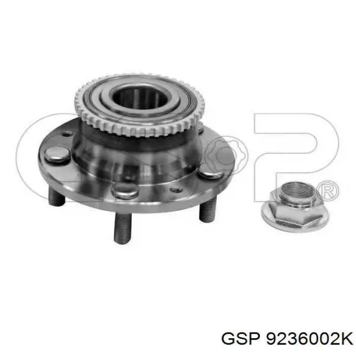 Ступицы задних колес GSP 9236002K цена, от 39.16 USD