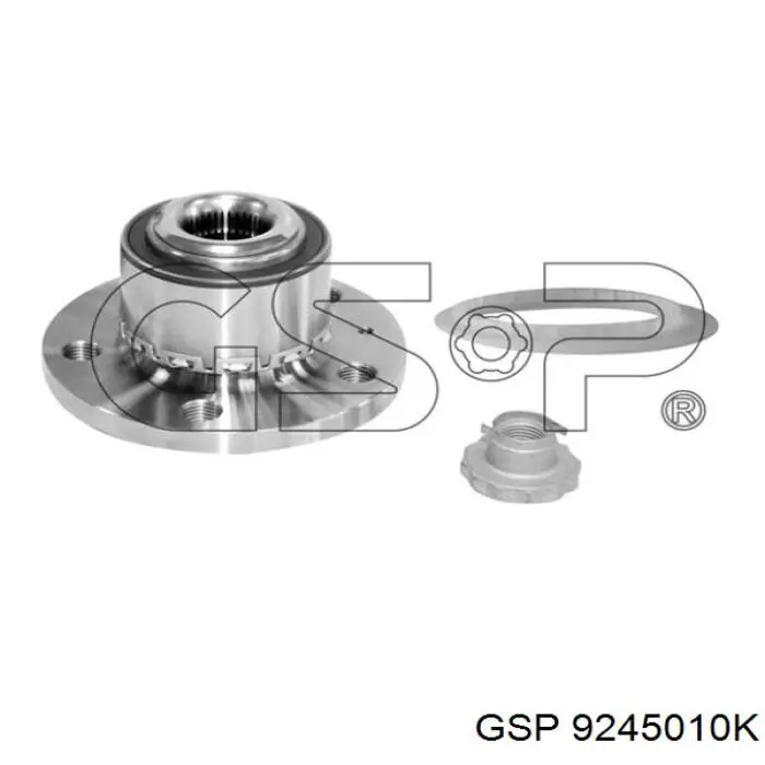 Подшипник ступицы передней/задней GSP 9245010K