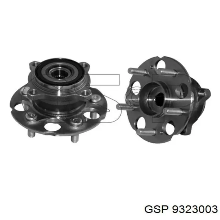 9323003 GSP cubo traseiro