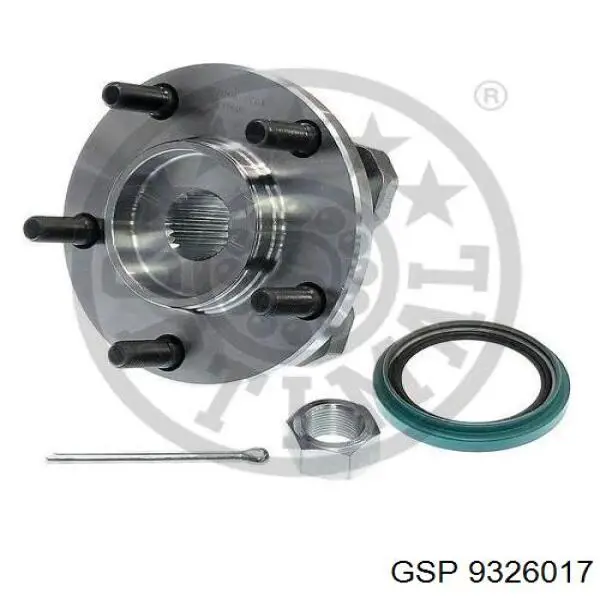 GH30150 GMB Ступица колеса передняя