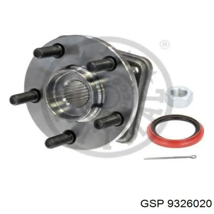 Ступицы передних колес GSP 9326020 цена, от 38.02 USD
