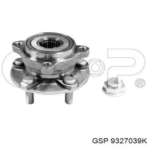 Ступицы передних колес GSP 9327039K цена, от 52.04 USD