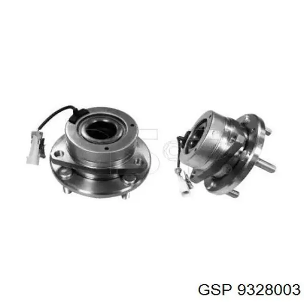 Ступицы передних колес GSP 9328003 цена, от 75.61 USD