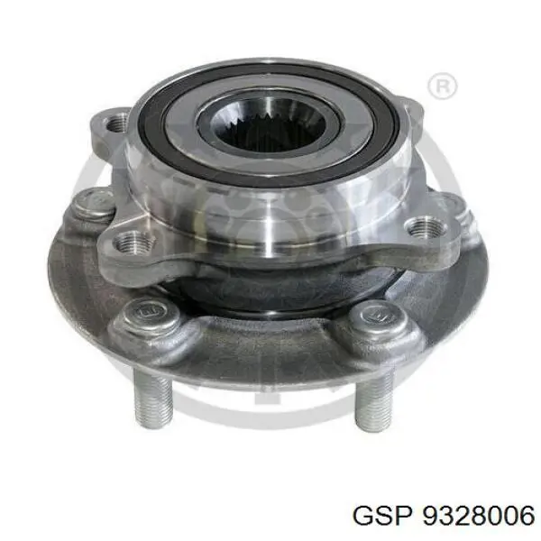 Cubo de rueda delantero 9328006 GSP