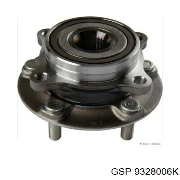 Cubo de rueda delantero 9328006K GSP