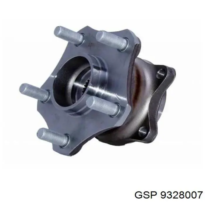 Cubo de rueda delantero 9328007 GSP