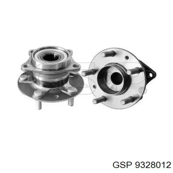 Ступицы задних колес GSP 9328012 цена, от 51.75 USD