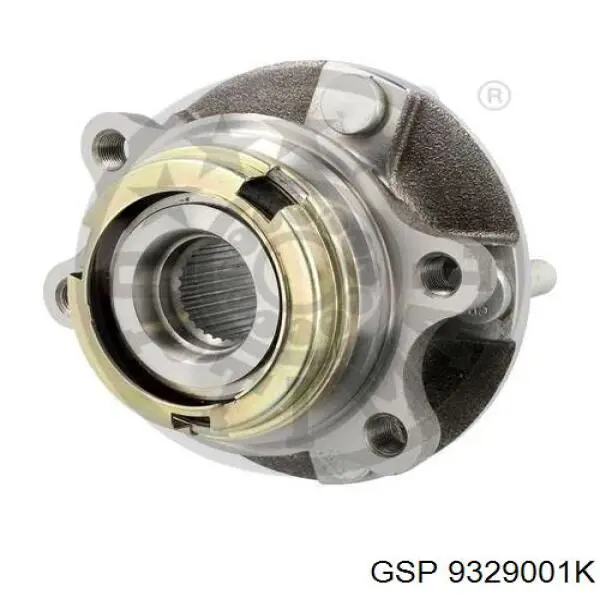 Cubo de rueda delantero 9329001K GSP