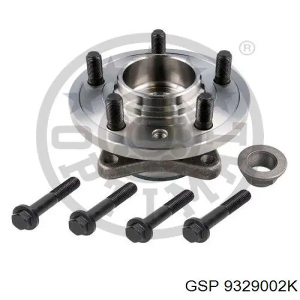 Cubo de rueda delantero 9329002K GSP